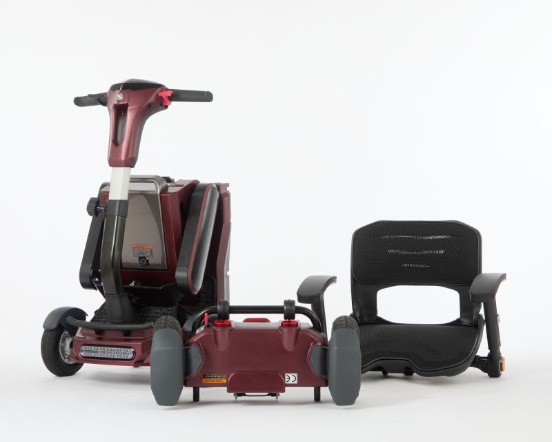 Product image of Motion Healthcare Connex Mobility Scooter  - Connex Disassembled